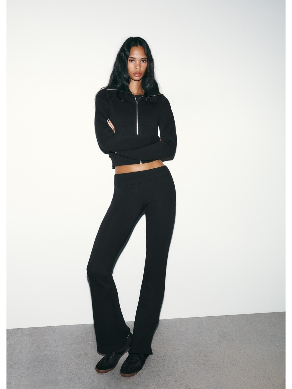 Zara Black Flare Pants